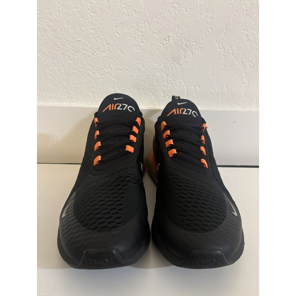 Nike Air Max 270 Black Orange Men’s Size 13 Excellent Condition